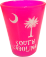 South Carolina Pink Shot Glass