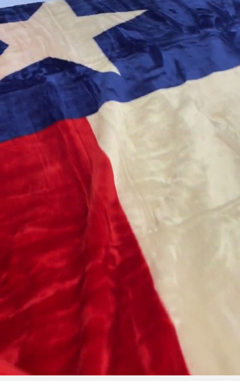 Texas Flag Mink Blanket 80"x96" King Size Premium