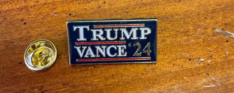 Trump Vance 2024 Lapel Pins Cloisonné GOP Republican Candidates President