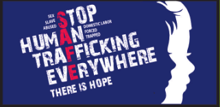 Stop Human Trafficking Everywhere Bumper Sticker