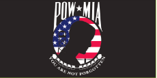 POW MIA You Are Not Forgotten USA Bumper Sticker