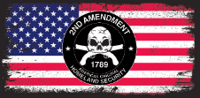 2nd Amendment 1789 USA Bumper Sticker