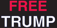 Free Trump Black Bumper Sticker