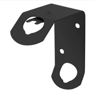 Black Wall Brackets for Classroom Stick Flag Holders Flagpole Bracket with Screws