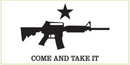 Come And Take It M4 Bumper Sticker