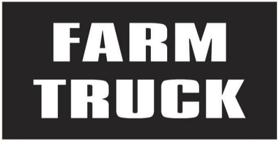 Farm Truck Bumper Sticker