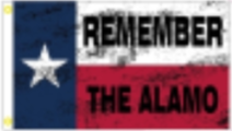 Remember The Alamo Texas 3'X5' Flag ROUGH TEX® 100D Border War USA