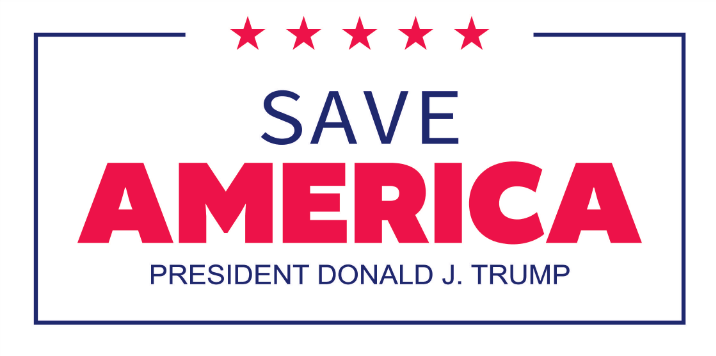 Save America President Donald J Trump Bumper Stickers Made in USA SHIPS AFTER 8/17/2024