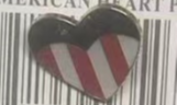 American Heart Lapel Pin