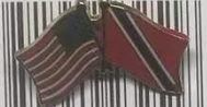 USA & Trinidad Tobago Friendship Lapel Pin