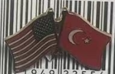 USA & Turkey Friendship Lapel Pin