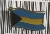 Bahamas Wavy Lapel Pin