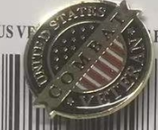 United States Combat Veteran Lapel Pin