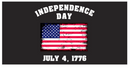 Independence Day July 4, 1776 American Bumper Stickers Made in USA
