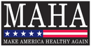 MAHA Make America Healthy Again USA Bumper Stickers Made in USA