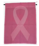 Breast Cancer Awareness Pink Ribbon 18"x12" 300D ROUGH TEX® Garden Flag