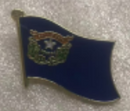 Nevada State Wavy Lapel Pin