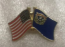 USA & Nevada Friendship Lapel Pin