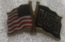 USA Trump Vance Blue Lapel Pin