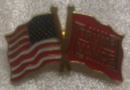 USA Trump Vance Red Lapel Pin