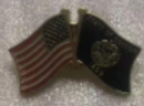 USA & Oregon Friendship Lapel Pin