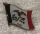 Iowa State Wavy Lapel Pin