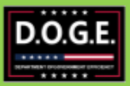 Department of Government Efficiency DOGE USA Bar 3'X5' Flag ROUGH TEX® 100D