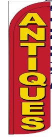 Antiques 11.5'x2.5' Half Sleeve Swooper Flag Rough Tex® Knit Feather