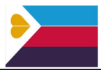 LGBT Poly Amor 12"x18" Stick Flag ROUGH TEX® 100D 30" Wooden Stick