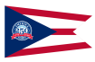 Ohio 250 3'X5' Flag ROUGH TEX® 68D American 250th