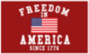 Freedom In America Since 1776 Red 3'X5' Flag ROUGH TEX® 68D