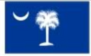 South Carolina 1860 3'X5' Flag ROUGH TEX® 100D