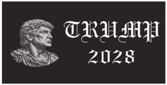 Trump 2028 Bumper Stickers Made in USA