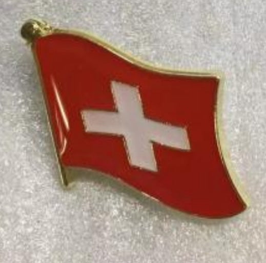 Switzerland Lapel Pin Swiss