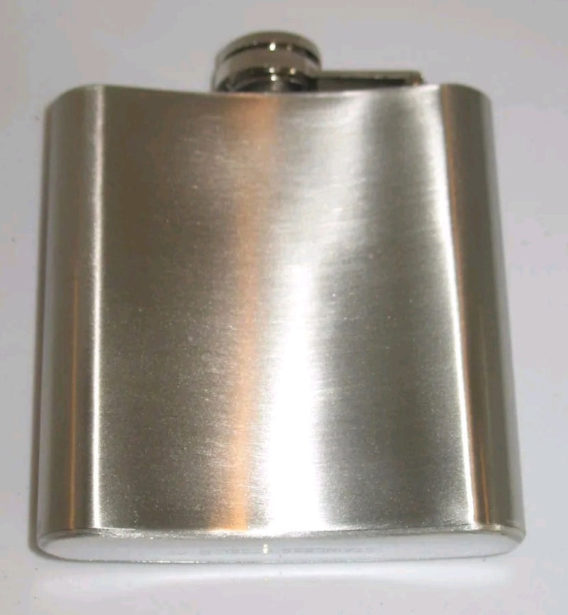 Texas Flag Flask Stainless Steel Six Ounce Color Gift Box