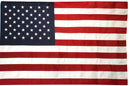 American USA 3x5 Feet Flags 100% Outdoor Nylon Embroidered Stars Sewn Stripes