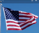 American Flags USA Factory Direct USA 3x5 Feet to 30'x60' Embroidered Nylon Outdoor Brass Grommets