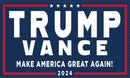 Trump Vance Make America Great Again 2024 3'X5' Flag ROUGH TEX® 100D MAGA Nation Blue Flags