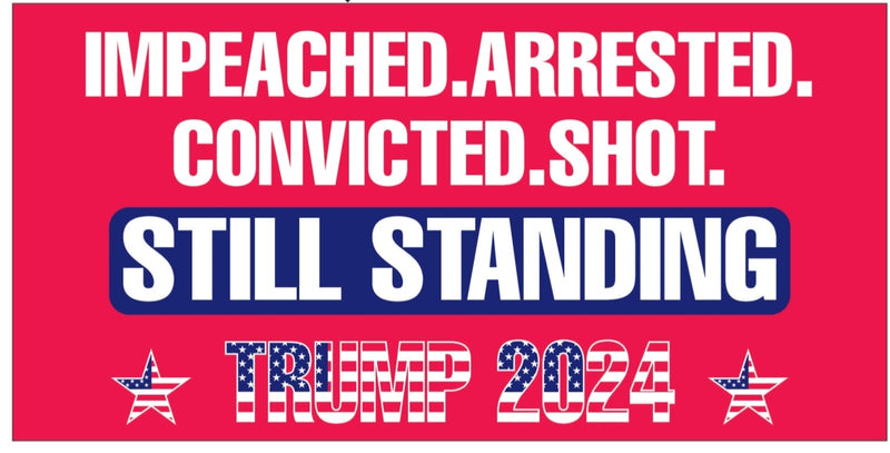 Trump Vance 2024 Twelve of Each Bumper Stickers All New 12 Designs Wholesale One Dozen Each! Mixed Assorted Hot Designs 12 of each 144 total American Made Vinyl Bumper Stickers!