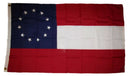 2'x3' Stars & Bars (1st National all sewn) Flag 11 Stars 100% Cotton