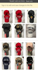 Trump Assorted Mix Caps MAGA Nation Hats