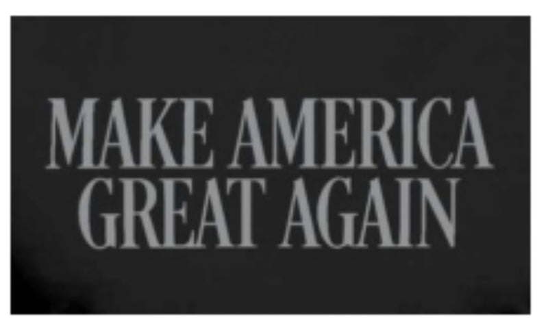 Dark MAGA Make America Great Again Blackout 3x5 100D Rough Tex Flags