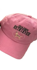 Golden Retriever Embroidered Cap