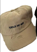 Child Of God Weathered Embroidered Cap