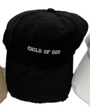 Child Of God Weathered Embroidered Cap