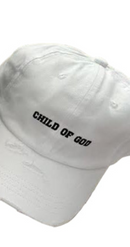 Child Of God Weathered Embroidered Cap