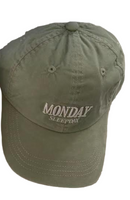 Monday Sleepday Embroidered Cap