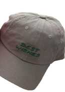 Best Wishes Embroidered Cap