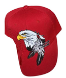 Native Pride Eagle Embroidered Cap