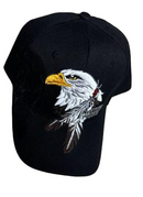 Native Pride Eagle Embroidered Cap
